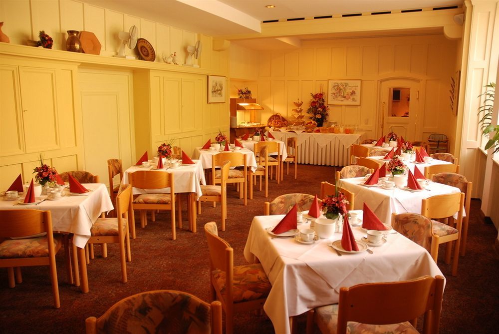 City-Hotel Neubrunnenhof Moguncja Restauracja zdjęcie